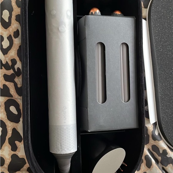 Dyson Silver Hair Styler with Attachments